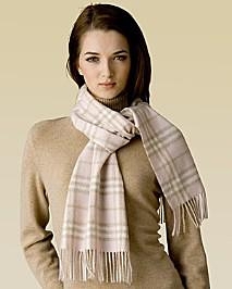 Burberry Cashmere mufflet