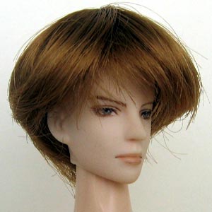 short cut shinning brown wig PW27-SHM-SB