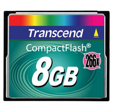 CF-карту 8Gb Transcend