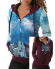 CITY SCRIBBLE REVERSIBLE HOODIE