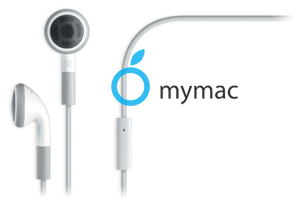 Apple Earphones с пультом управления и микрофоном