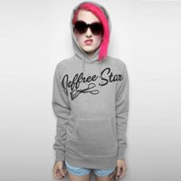 Jeffree Star Grey "Flock Of Logos" Men's Pullover Hoodie