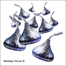 Hershey's kisses