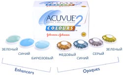 Контактные линзы Acuvue 2 Opaques