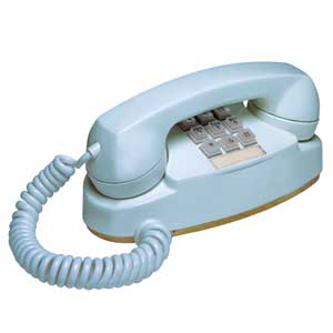 Magnet Telephone "Blue Q"