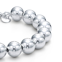 Tiffany Bead Silver Bracelet