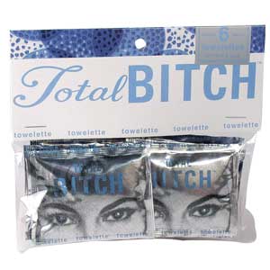 Towelettes "Total Bitch"