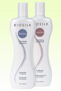 Biosilk шампунь увлажняющий + шелк для волос