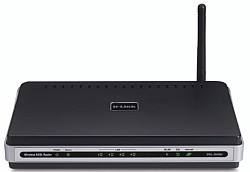 Модем-Роутер-WiFi D-Link DSL-2650U/ BRU/ D ADSL2+, 802.11g, Ethernet, 2USB