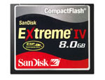 Карта памяти SanDisk CompactFlash Extreme IV 8 GB