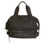 Leather Pocket Holdall