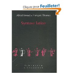 Syntaxe Latine (Ernout-Thomas)