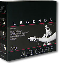 alice cooper. legends - 3 CDs