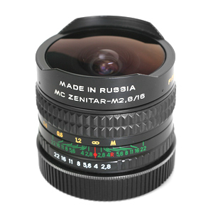 Fisheye MC Zenitar-M 16mm f/2.8 Lens