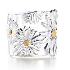 браслет Tiffany---NATURE Daisy cuff bracelet