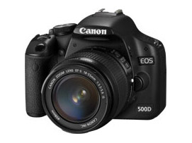 Canon 15,1-мегапиксельная камера EOS 500D с полным HD