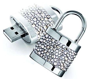 Philips-Swarovski брелок USB