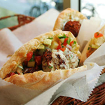 falafel in pita