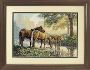 Dim "Horses by a Stream"