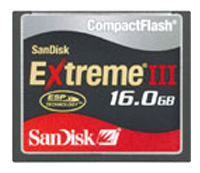 Sandisk 16GB Extreme III CompactFlash