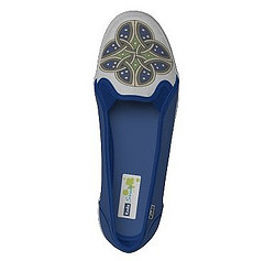 Blue Celtic Knot Keds Shoe