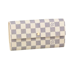 Louis Vuitton Damier Canvas Azur Sarah Wallet