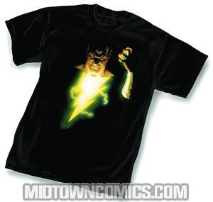 Black Adam Faces Of Evil Black T-Shirt Medium