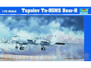 Сборная модель Trumpeter 01601 Самолет ТУ-95 МС