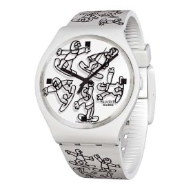 новые часы swatch с маленькими сноубордистами