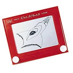 Etch a sketch magic screen