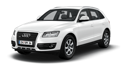 Белая Audi Q5