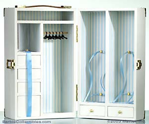 Barbie Silkstone Doll Trunk Wardrobe