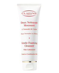 Clarins Gentle Foaming Cleanser with Cottonseed for Normal/ Combination Skin