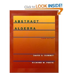 Abstract Algebra (Dummit, Foote)