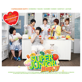 Super Junior - Happy : 1st Mini Album (COOKING? COOKING!)