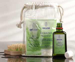 Weleda Birch Cellulite Oil and Birch Body Scrub