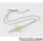 Xiah Style - Two Tone Cross Necklace