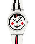 Swatch  Женские наручные швейцарские часы Swatch в коллекции Children's, модель LK277