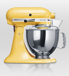 KITCHEN AID ARTISAN KSM150PS жёлтый