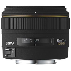 SIGMA AF 30 mm F/1.4 EX DC CANON