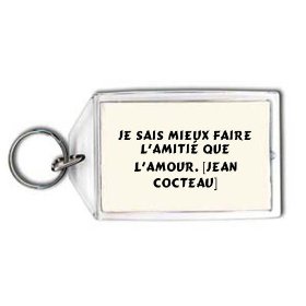 Je sais mieux faire l'amitiй que l'amour. [Jean Cocteau] Porte Clй