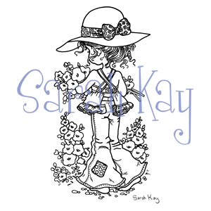 Sarah Kay Clear Stamp SPRING IS BACK from Stampavie