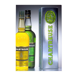 шартрез желтый и зеленый - Chartreuse Jaune и Chartreuse Verte в бутылках 0,7