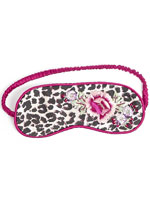 Leopard Embellished Eyemask