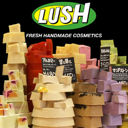 Разные вкусняшки для тела от Lush