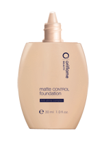 Матирующая тональная основа для лица «Блеск-контроль» Oriflame Beauty Matte Control Foundation №Естественный Бежевый