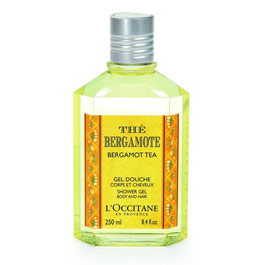 гель для душа L'occitane чай с бергамотом