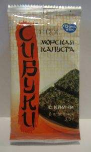 морская капуста "Сибуки" с кимчи