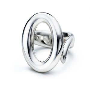 silver ring of any unusual kind