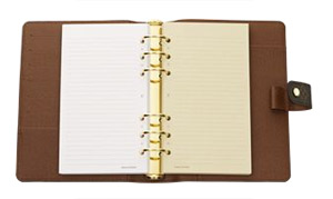 Medium agenda notes refill